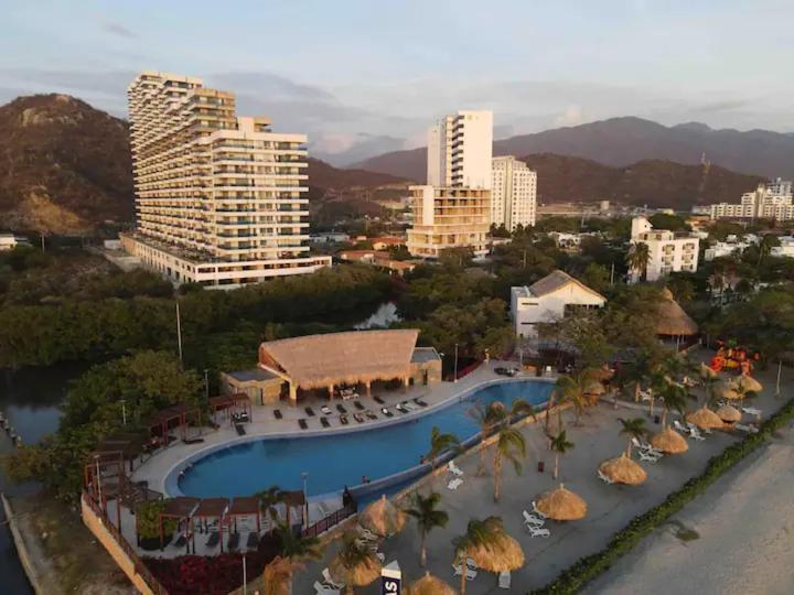 Apartamento Samaria Club Resort Santa Marta Dış mekan fotoğraf