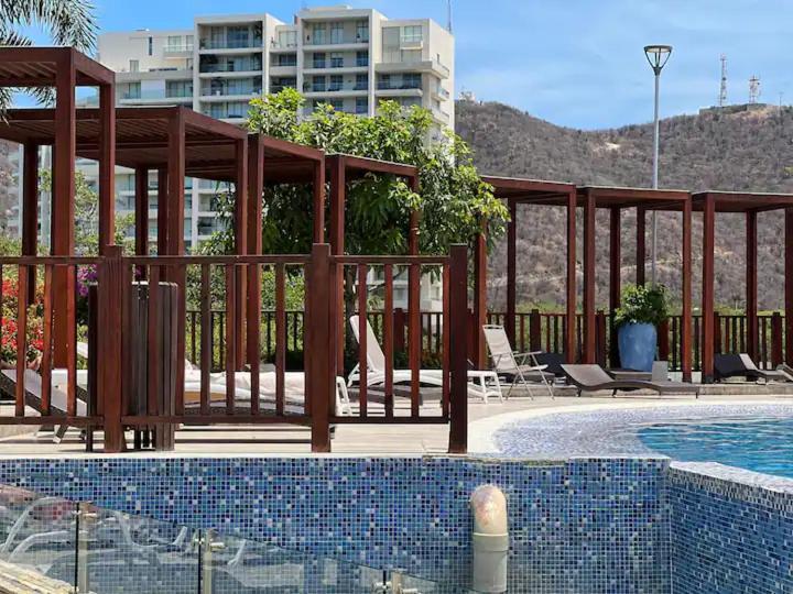 Apartamento Samaria Club Resort Santa Marta Dış mekan fotoğraf